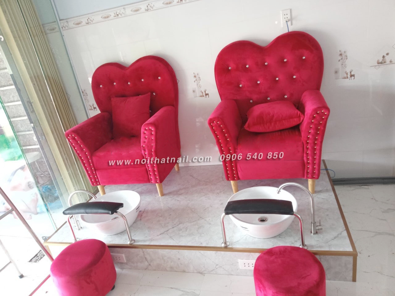 Ghế nail giá rẻ tạo Bến Tre