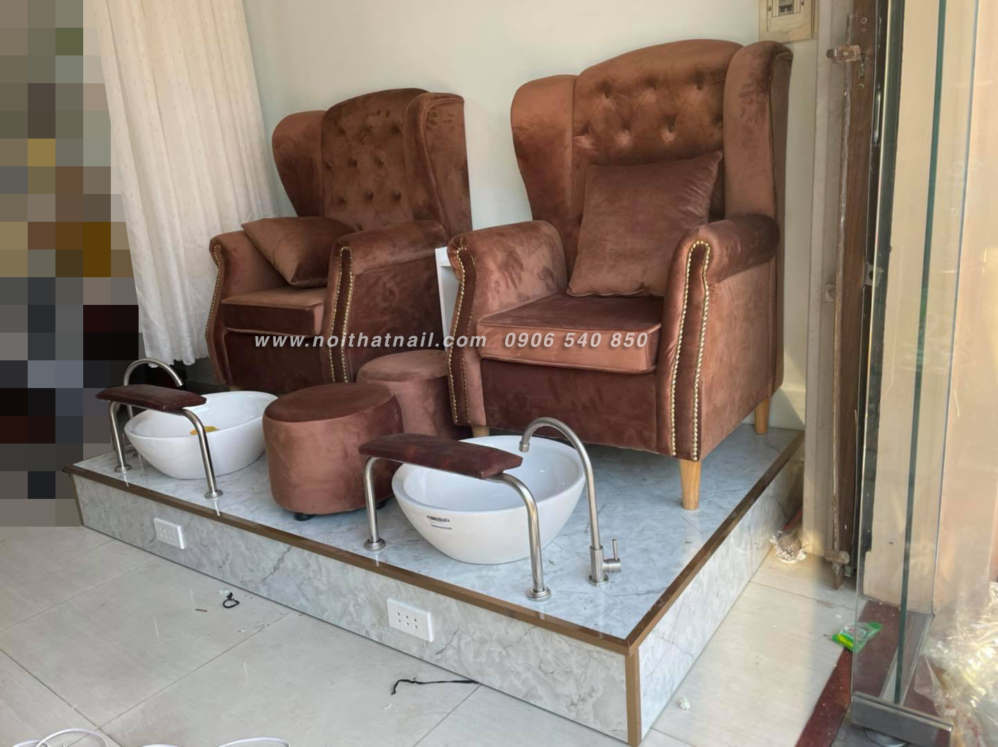 Ghế nail giá rẻ tạo Bến Tre